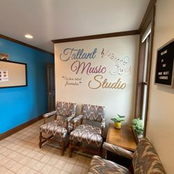 Tallant Music Studio - This is our lobby!