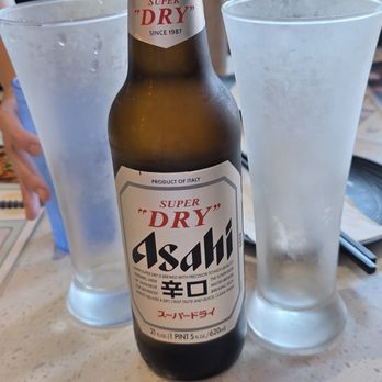 Tasty Noodle House - Large Asahi Beer (split two ways) - Asian Fusion Near Me - Carlsbad, California