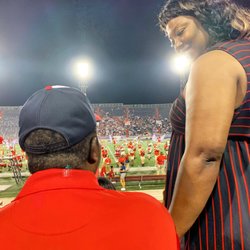 Ladd Peebles Stadium - The Parentals are here!