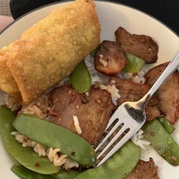 BBQ Pork and egg roll BBQ Pork and egg roll