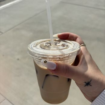Coffee Code - Strawberry iced latte - Coffee & Tea Near Me - Norwalk, California Coffee Code - Strawberry iced latte - Coffee & Tea Near Me - Norwalk, California