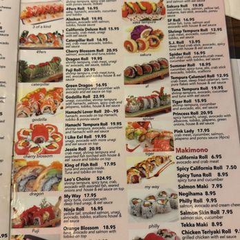 Fuji Sushi - Menu - Japanese Near Me - San Jose, California Fuji Sushi - Menu - Japanese Near Me - San Jose, California