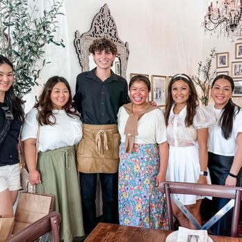 Ammatoli - With our awesome server, Mason! - Mediterranean Near Me - Long Beach, California