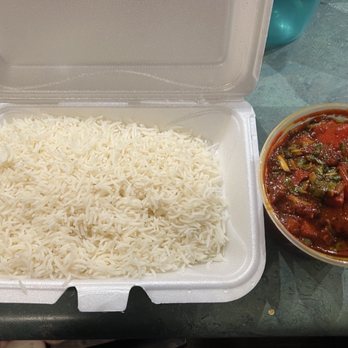 Kentucky Curry House - Huge amount of rice with small bowl of whatever they sent me. - Himalayan/Nepalese Near Me - Louisville, Kentucky Kentucky Curry House - Huge amount of rice with small bowl of whatever they sent me. - Himalayan/Nepalese Near Me - Louisville, Kentucky