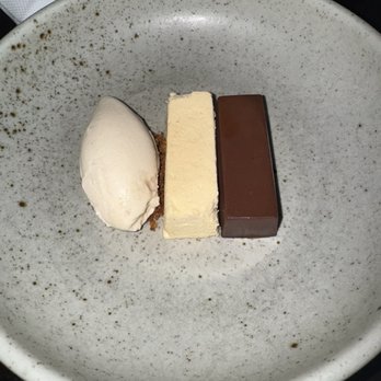 Published on Main - Chocolate mousse, peanut butter and banana ice cream. WOW. - Tapas/Small Plates Near Me - Vancouver, British Columbia
