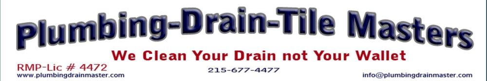 Slide of Plumbing Drain and Tile Master