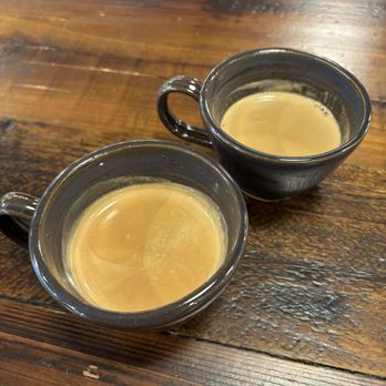 Egg Harbor Café - If you order a double espresso, be prepared for 2 single shots of espresso. At least the cups were cute. - Breakfast & Brunch Near Me - Elmhurst, Illinois Egg Harbor Café - If you order a double espresso, be prepared for 2 single shots of espresso. At least the cups were cute. - Breakfast & Brunch Near Me - Elmhurst, Illinois