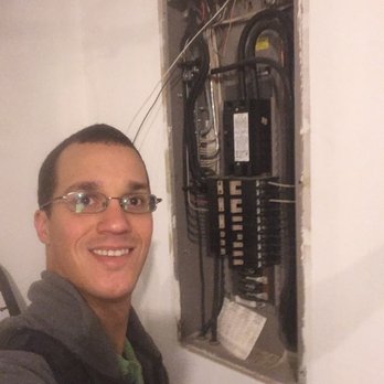 VJR Electric - V Working at Electric Panel - Electricians Near Me - Harrisonburg, Virginia VJR Electric - V Working at Electric Panel - Electricians Near Me - Harrisonburg, Virginia
