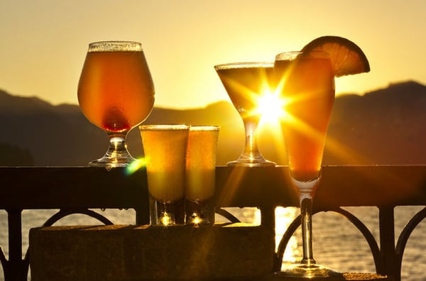 Boathouse on the Pier by null