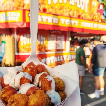 The Big E - buffalo tots from tots-a-lot @ gate 9 - Stadiums & Arenas Near Me - West Springfield, Massachusetts