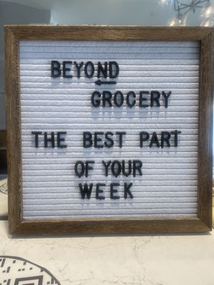 Menu photo 1 Beyond Grocery Dayton, OH