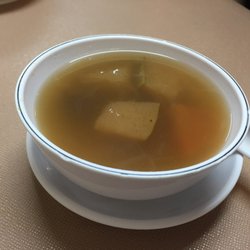 蓮花健康素食館 - Soup with lunch combo