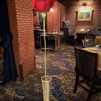 Hugo's Cellar - Rose from our table - American Near Me - Las Vegas, Nevada