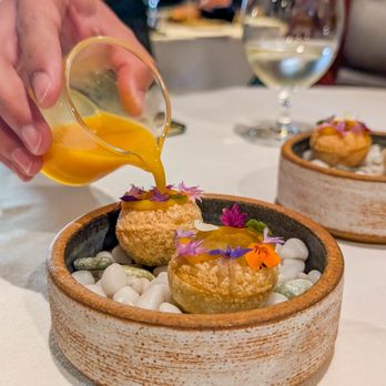 Tiya - Pani Puri with passion fruit water, a fantastic take on a classic - Indian Near Me - San Francisco, California