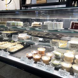 I didn't even check out anything other than the top shelf...desserts!