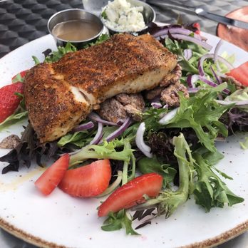Riverwalk Cafe & Oyster Bar - House catch salad - Seafood Near Me - Stuart, Florida Riverwalk Cafe & Oyster Bar - House catch salad - Seafood Near Me - Stuart, Florida