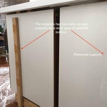 EuroMarble & Granite - They left silicone glue smeared all over our cabinets and wood floor - Kitchen & Bath Near Me - San Leandro, California EuroMarble & Granite - They left silicone glue smeared all over our cabinets and wood floor - Kitchen & Bath Near Me - San Leandro, California