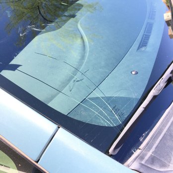 Safelite AutoGlass - The crack I had was a single from the upper left. These new 4 cracks are from the new "replacement'. - Auto Glass Services Near Me - Phoenix, Arizona Safelite AutoGlass - The crack I had was a single from the upper left. These new 4 cracks are from the new "replacement'. - Auto Glass Services Near Me - Phoenix, Arizona