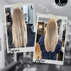 Sulimay's Studio On Main - Blonde, bold, and absolutely flawless! This dimensional blonde is serving shine, softness, and the perfect blend of cool & warm tones.