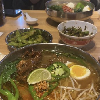 Ima Noodles - Beef Pho, Steamed Edamame - Noodles Near Me - Madison Heights, Michigan