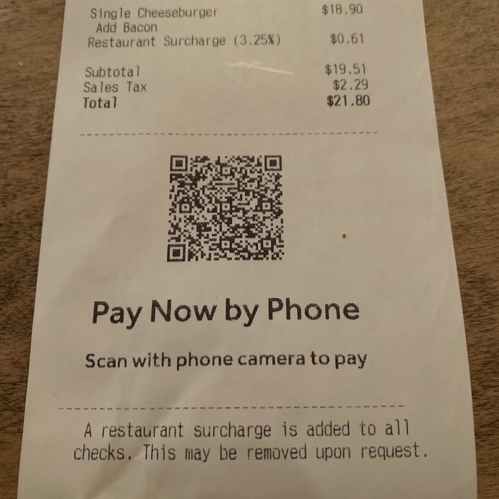 Au Cheval - Uhhh what? What's the surcharge for and why do we have a choice? - Bars Near Me - Chicago, Illinois Au Cheval - Uhhh what? What's the surcharge for and why do we have a choice? - Bars Near Me - Chicago, Illinois