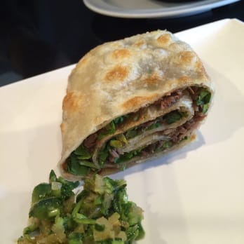 101 Noodle Express - Beef rolls with a green minced sauce.... Yummyy - Chinese Near Me - Alhambra, California