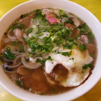 Bistro B - 33. Pho Dac Biet Suon Bo Opla - Combo Beef/Beef Rib, Sunnyside Egg - $9.49 - Vietnamese Near Me - Oklahoma City, Oklahoma Bistro B - 33. Pho Dac Biet Suon Bo Opla - Combo Beef/Beef Rib, Sunnyside Egg - $9.49 - Vietnamese Near Me - Oklahoma City, Oklahoma
