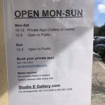 Studio E Gallery - Art Galleries Near Me - Palm Beach Gardens, Florida Studio E Gallery - Art Galleries Near Me - Palm Beach Gardens, Florida