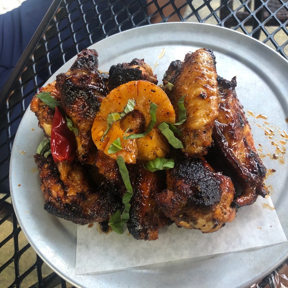 V Pizza - Hawaiian wings - Pizza Near Me - Cary, North Carolina V Pizza - Hawaiian wings - Pizza Near Me - Cary, North Carolina