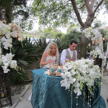 Adelaide's - Better view of surroundings around sweetheart table - Florists Near Me - La Jolla, California