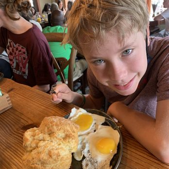 Two Cracked Eggs Cafe - My son was in biscuit heaven! - Breakfast & Brunch Near Me - Savannah, Georgia Two Cracked Eggs Cafe - My son was in biscuit heaven! - Breakfast & Brunch Near Me - Savannah, Georgia