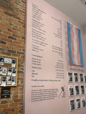Menu photo 1 One Line Coffee - Short North Columbus, OH
