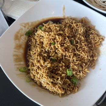 Chow Thai - Ramen noodles with sauce (the lady helped us pick it out for our child) - Thai Near Me - Charleston, West Virginia Chow Thai - Ramen noodles with sauce (the lady helped us pick it out for our child) - Thai Near Me - Charleston, West Virginia