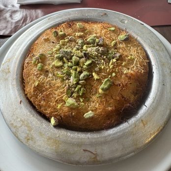 Anatolian Bistro - Kunefe - the texture and taste were very interesting. - Turkish Near Me - Herndon, Virginia Anatolian Bistro - Kunefe - the texture and taste were very interesting. - Turkish Near Me - Herndon, Virginia