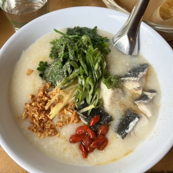 Secret Congee - Black cod congee - Asian Fusion Near Me - Seattle, Washington Secret Congee - Black cod congee - Asian Fusion Near Me - Seattle, Washington