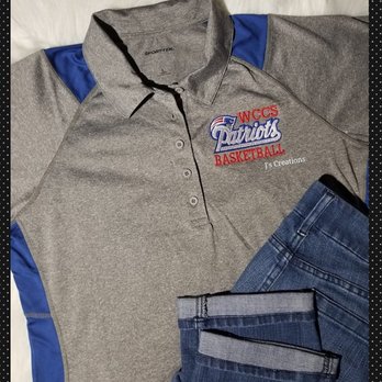 J's Creations - Embroidered School Logo Polo - Customized Merchandise Near Me