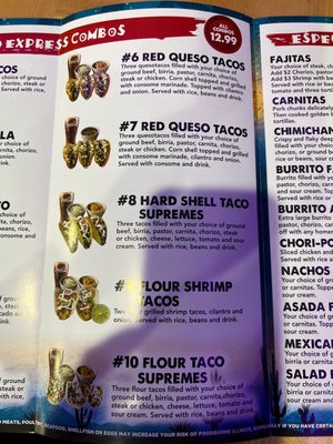 Menu photo 4 Real Taco Express Troy, MI Menu photo 4 Real Taco Express Troy, MI