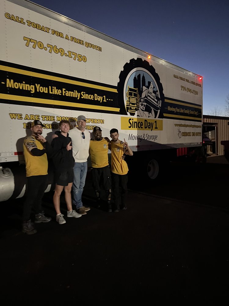 SINCE DAY 1 MOVING & STORAGE LLC