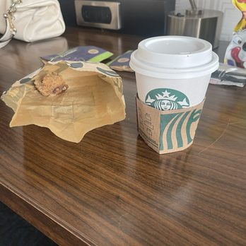 Starbucks - Banana cake and coffee mocha - Coffee & Tea Near Me - Newark, California