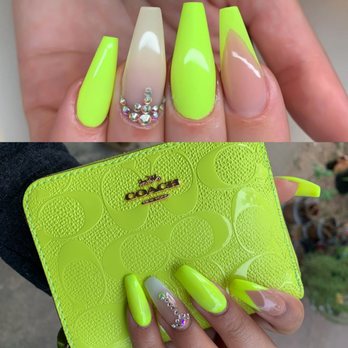 Apple Nails - Top is what I asked for and what I got! I loved my nails and got tons of compliments. - Nail Salons Near Me - Houston, Texas Apple Nails - Top is what I asked for and what I got! I loved my nails and got tons of compliments. - Nail Salons Near Me - Houston, Texas