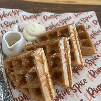 Waffle N Sip - Classic waffle - Waffles Near Me - Queens, New York