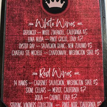 Crown Pizza - Featured wines - Pizza Near Me - Waterford, Connecticut Crown Pizza - Featured wines - Pizza Near Me - Waterford, Connecticut