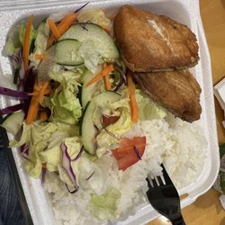 Teriyaki House - Tiny portion of salmon, deep-fried, for $13; do not order!