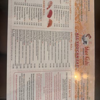 Shan Kishi - All You Can Eat - Japanese Near Me - Miramar Beach, Florida