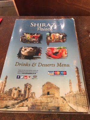 Menu photo 2 Shiraz Palace Liverpool, XMS