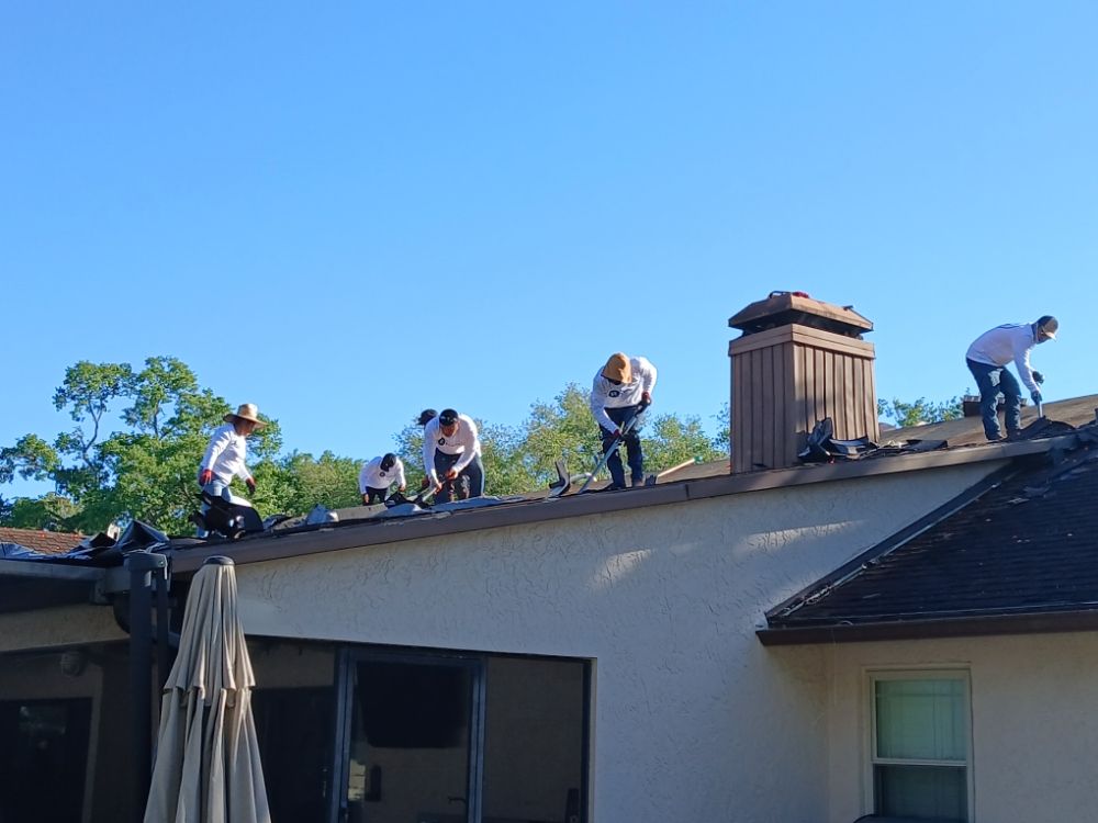 Slide of Relentless Roofing