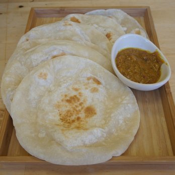 Golomein Noodle House - Closeup of roti - Noodles Near Me - Edmonton, Alberta