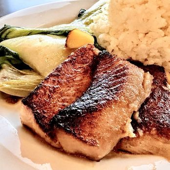WSW Steakhouse - Misoyaki Butterfish, dinner à la carte menu. - Steakhouses Near Me - Hilo, Hawaii