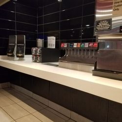 McDonald's - Drink bar... must ask for sweet tea and condiments, to include salt