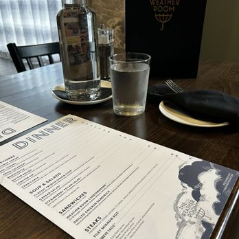 The Weather Room - Dinner menu - Breakfast & Brunch Near Me - Topeka, Kansas The Weather Room - Dinner menu - Breakfast & Brunch Near Me - Topeka, Kansas